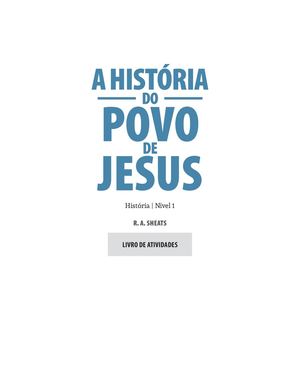 História Vol 1 A História Do Povo De Jesus (Amostra )