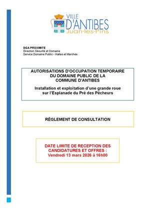 Reglt De Consultation