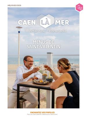 Menus Saint Valentin 2026