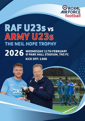 RAF U23s V Army U23s 2026