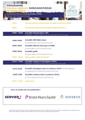 Programme Réunion Régionale SMD