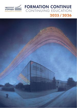 Formation Continue - Institut d'Optique - Catalogue