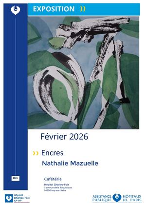 Affiche Expo Nathalie Mazuelle 2026