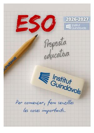 Proposta Educativa ESO 2026 2027