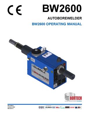 Bw2600 Operating Manual