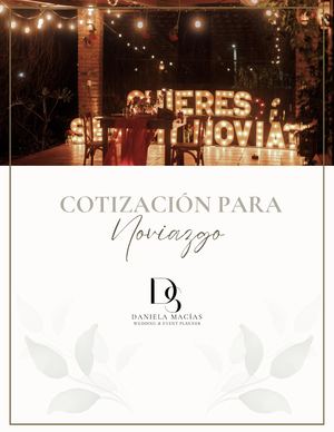 PROPUESTAS NOVIAZGO DM EVENTOS