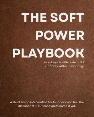 The Soft Power Playbook