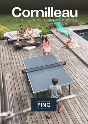 Catalogue Cornilleau Ping 2026