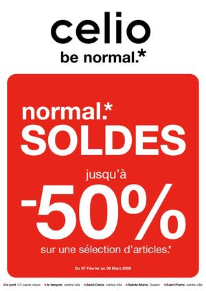 SOLDES FEVRIER - CELIO