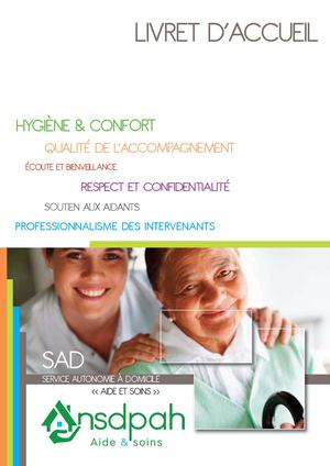 • Livret SAD ANSDPAH 2026
