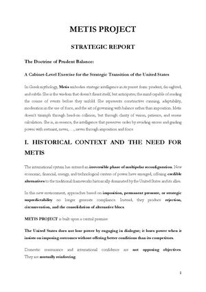 Calaméo - Metis Strategic Report