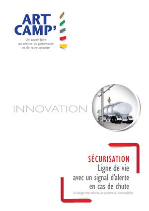 ART CAMP SECU ALARME LIGNE DE VIE