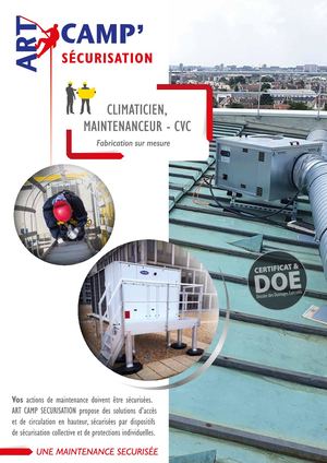 ART CAMP SECU CLIMATICIEN - MAINTENANCEUR