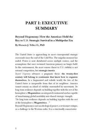 Beyond Hegemony
