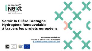 Hyvolution 2026 - Bretagne Next Au Service De La Filière H2 Renouvelable à Travers Ses Projets Européens