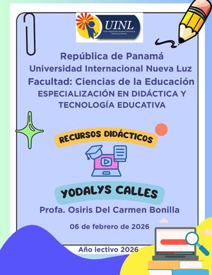 Portafolio Digital De Los Recursos Didácticos