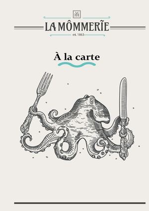 La Mommerie Abendkarte