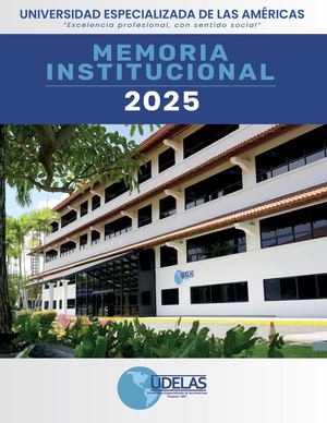 Memoria Institucional Udelas 2025