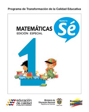 Matemáticas Sé 1