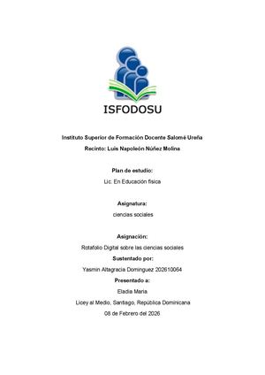 Rotafolio Digital Sobre Las Diciplinas De Las Ciencias Sociales