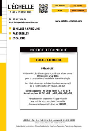 Dossier Technique Crinoline