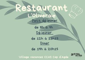 MENUS RESTAURANT 2025