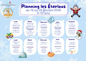 Programme Eterlous 3-6ans