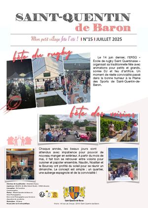 n°15 - Spécial "mon petit village fête l'été"
