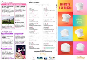 Temps Fort Mars 2026 - réseau des médiathèques Redon Agglomération