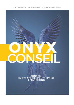 Onyx Conseil - Services avec prix