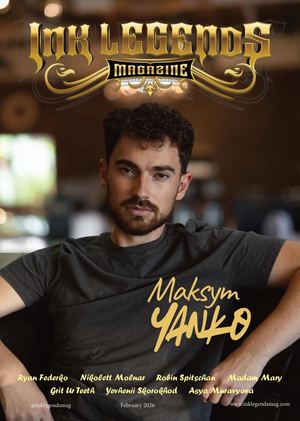 Ink Legends Magazine February 2026 feat. Maksym Yanko