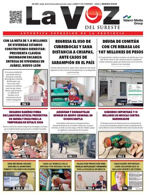 La Voz Del Sureste 09 02 2026
