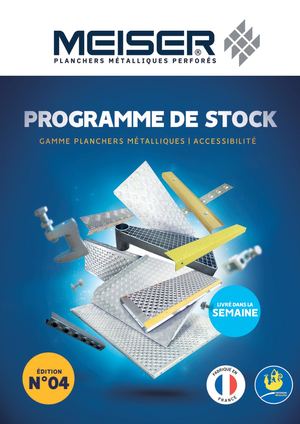 Catalogue général MEISER
