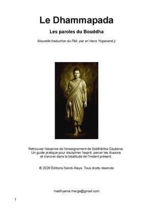 Dhammapada, les paroles du Bouddha
