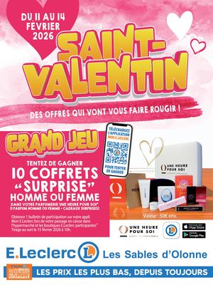 Saint-Valentin 2026 // les offres