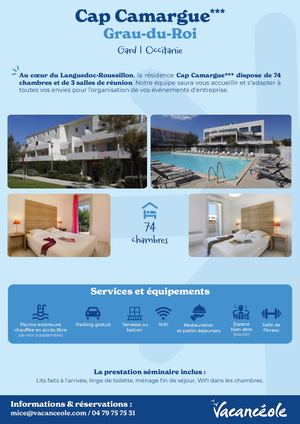 Fiche MICE GRAU DU ROI - CAP CAMARGUE