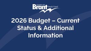 Current Status & Additional Information - 2026 Proposed Budget
