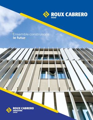 Brochure Institutionnelle ROUX CABRERO