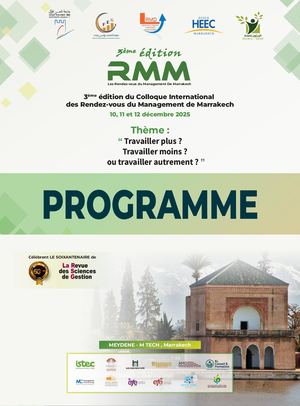 Programme 3ème Édition Rmm