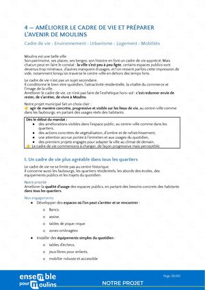 Améliorer Le Cadre De Vie