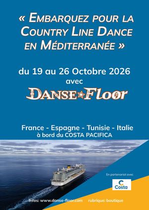 Croisière Country Line Dance Octobre Méditerranée Cld 2026