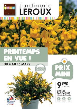 Dépliant Mars 2026 Leroux