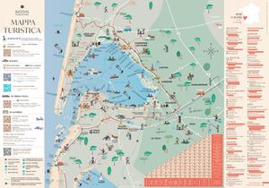 Mappa Turistica - Bacino di Arcachon