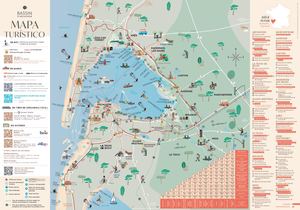 Mapa Turístico - Bahía de Arcachon