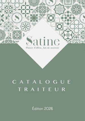 Catalogue Traiteur Satine