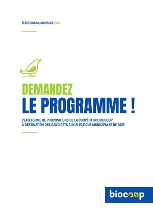 Élections municipales 2026 : Demandez le programme !