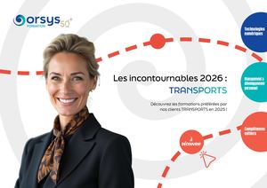 Transports : les incontournables formations 2026