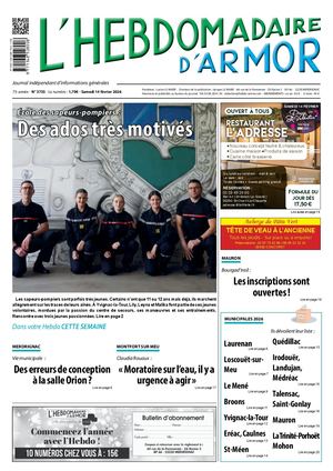 L'Hebdomadaire d'Armor n°3735 du samedi 14 février 2026
