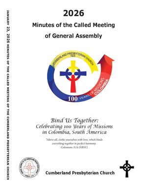 2026 Minutes of the Called Meeting of the General Assembly of the Cumberland Presbyterian Church