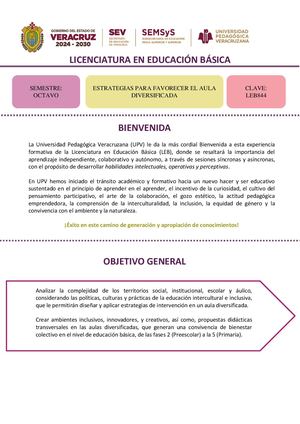 Estrategias Para Favorecer El Aula Diversificada 2026